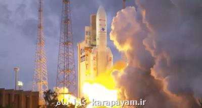 موشک اروپایی دو ماهواره برای هند و مالزی به فضا برد